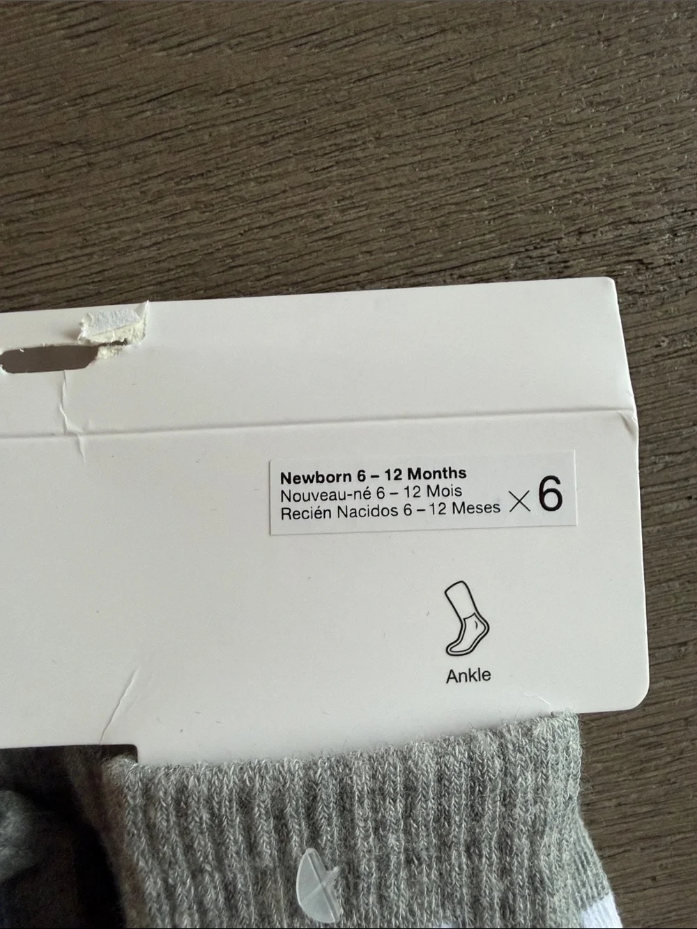 NWT Nike Socks 6-12 months